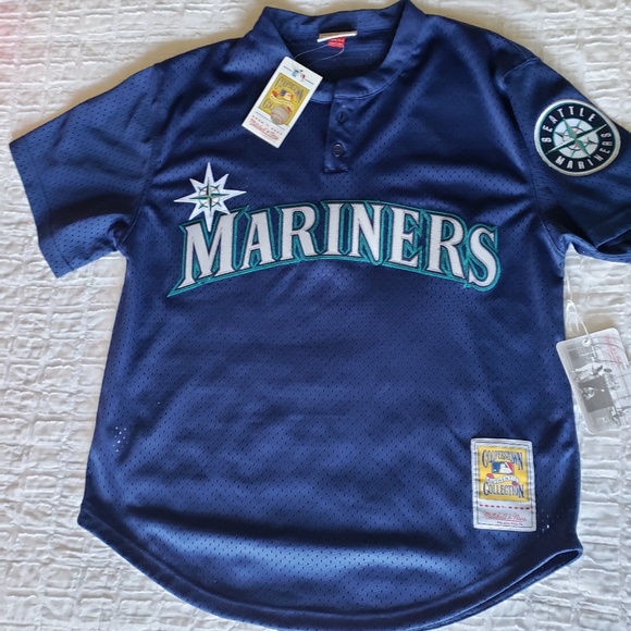 Mitchell & Ness Other - Authentic Mitchell & Ness Ken Griffey BP Jersey